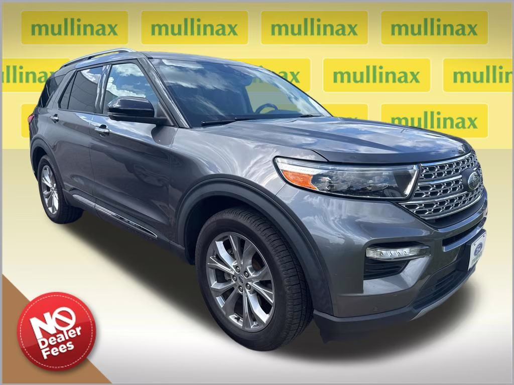 2021 Carbonized Gray Metallic Ford Explorer Limited RWD SUV