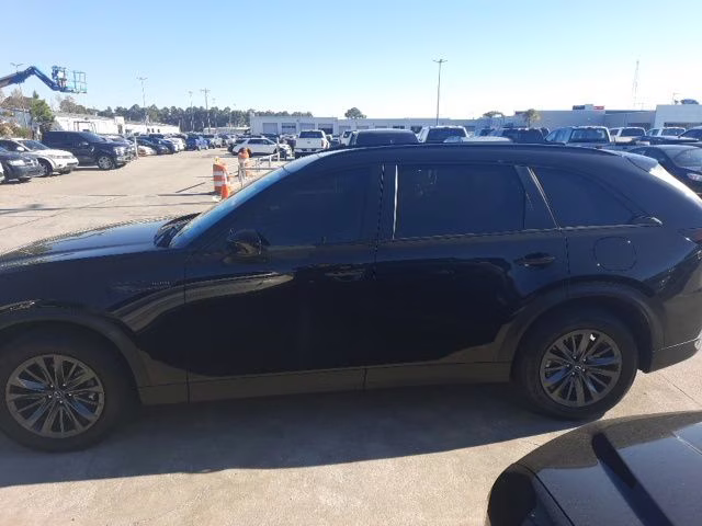 2025 Jet Black Mica Mazda CX-70 3.3 Turbo Preferred AWD SUV