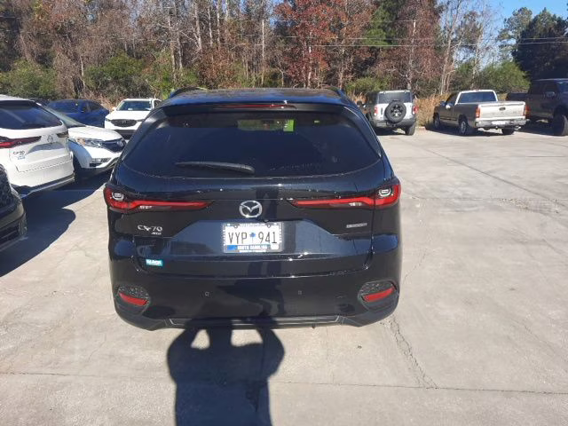 2025 Jet Black Mica Mazda CX-70 3.3 Turbo Preferred AWD SUV