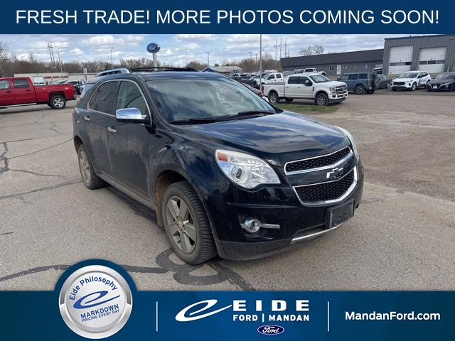 2012 Black Chevrolet Equinox LTZ AWD SUV
