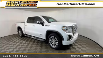 2021 White Frost Tricoat GMC Sierra 1500 Denali 4X4 Truck