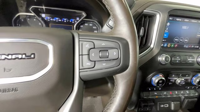 2021 White Frost Tricoat GMC Sierra 1500 Denali 4X4 Truck