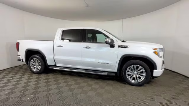 2021 White Frost Tricoat GMC Sierra 1500 Denali 4X4 Truck