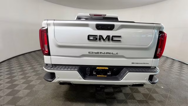 2021 White Frost Tricoat GMC Sierra 1500 Denali 4X4 Truck