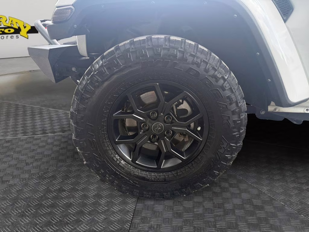 2023 Bright White Clearcoat Jeep Wrangler Altitude 4X4 SUV