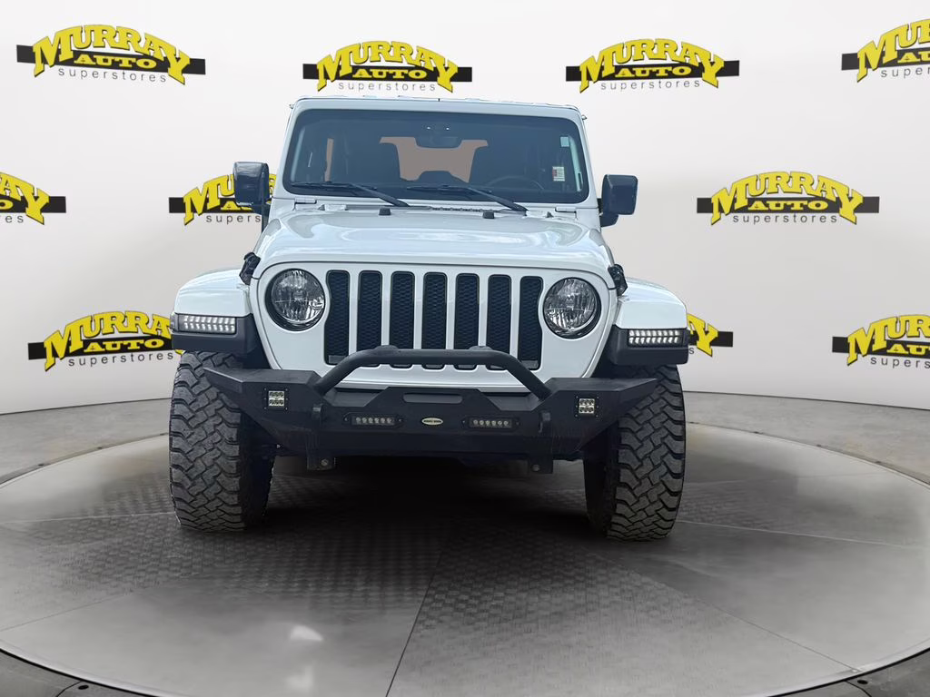 2023 Bright White Clearcoat Jeep Wrangler Altitude 4X4 SUV