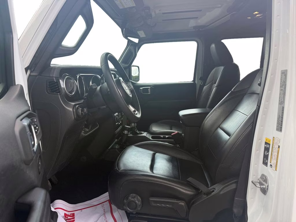 2023 Bright White Clearcoat Jeep Wrangler Altitude 4X4 SUV
