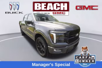 2025 Gray Metallic Ford F-150 Platinum 4X4 Truck