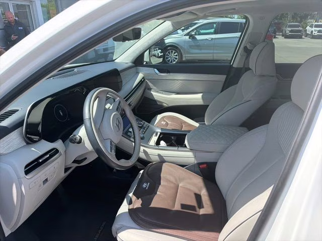 2025 Hyper White Hyundai Palisade Calligraphy AWD SUV