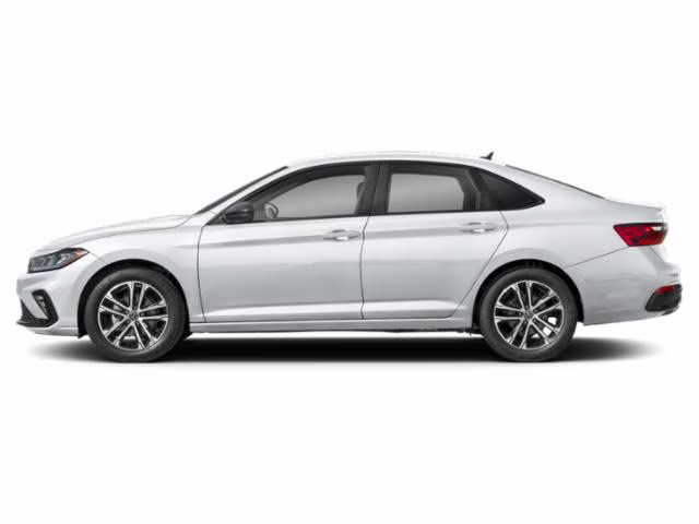 2025 White Volkswagen Jetta 1.5T Sport FWD Sedan