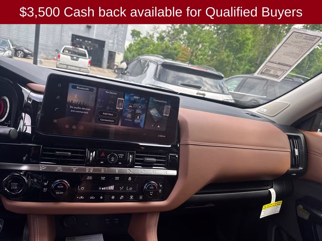 2026 Super Black Nissan Pathfinder Platinum 4X4 SUV