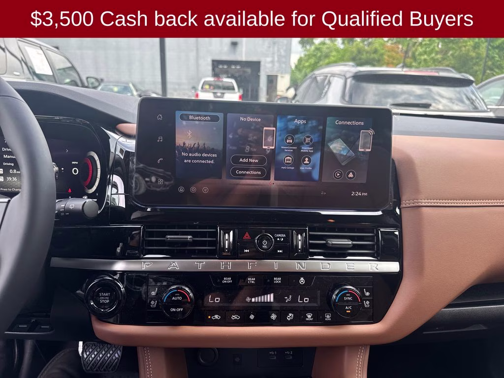 2026 Super Black Nissan Pathfinder Platinum 4X4 SUV