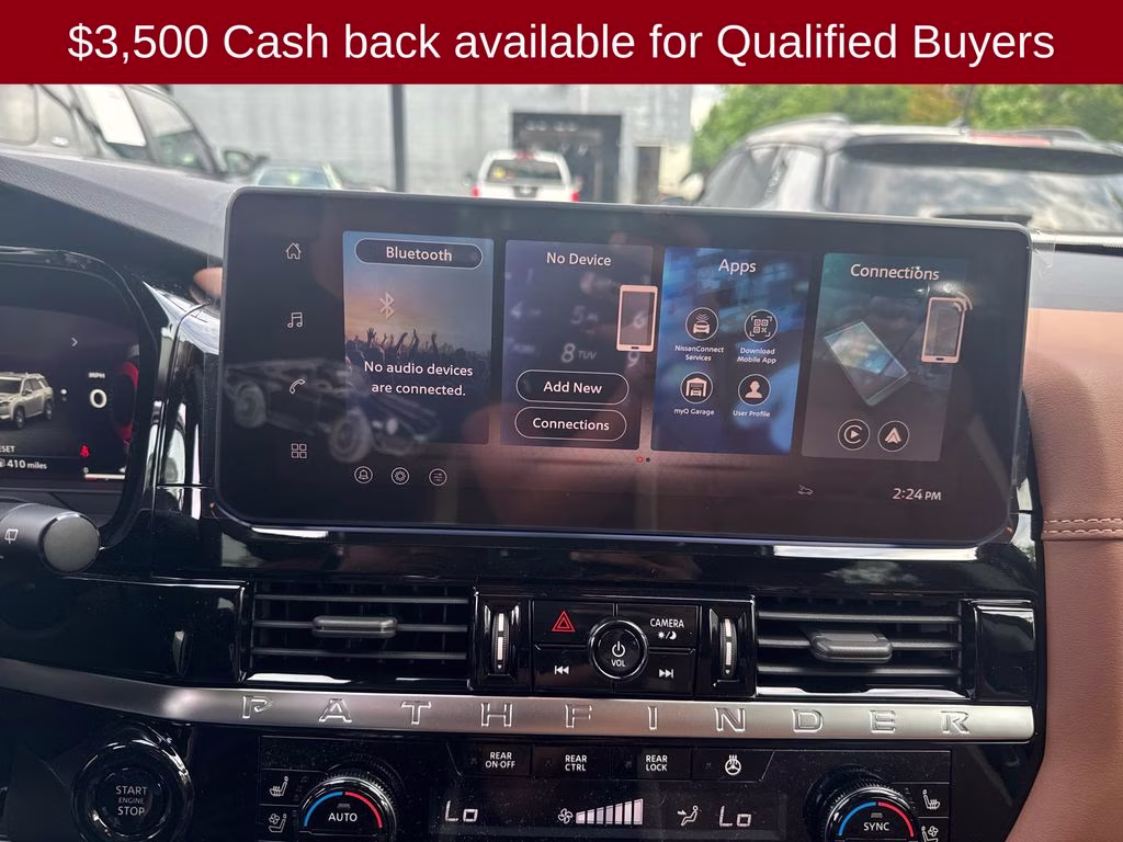 2026 Super Black Nissan Pathfinder Platinum 4X4 SUV