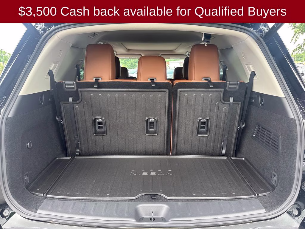 2026 Super Black Nissan Pathfinder Platinum 4X4 SUV