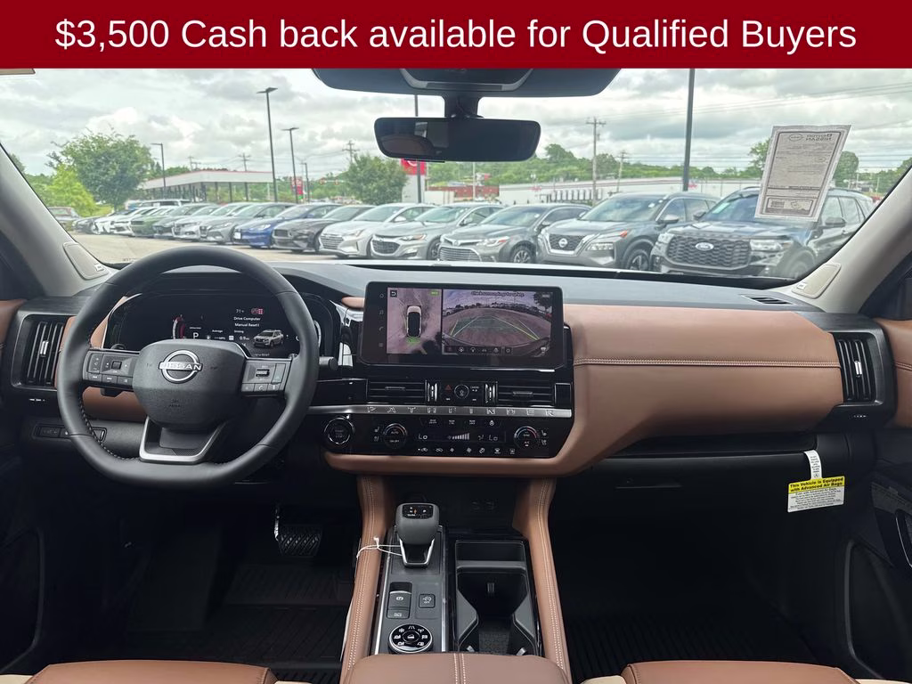 2026 Super Black Nissan Pathfinder Platinum 4X4 SUV