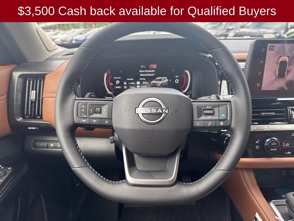 2026 Super Black Nissan Pathfinder Platinum 4X4 SUV