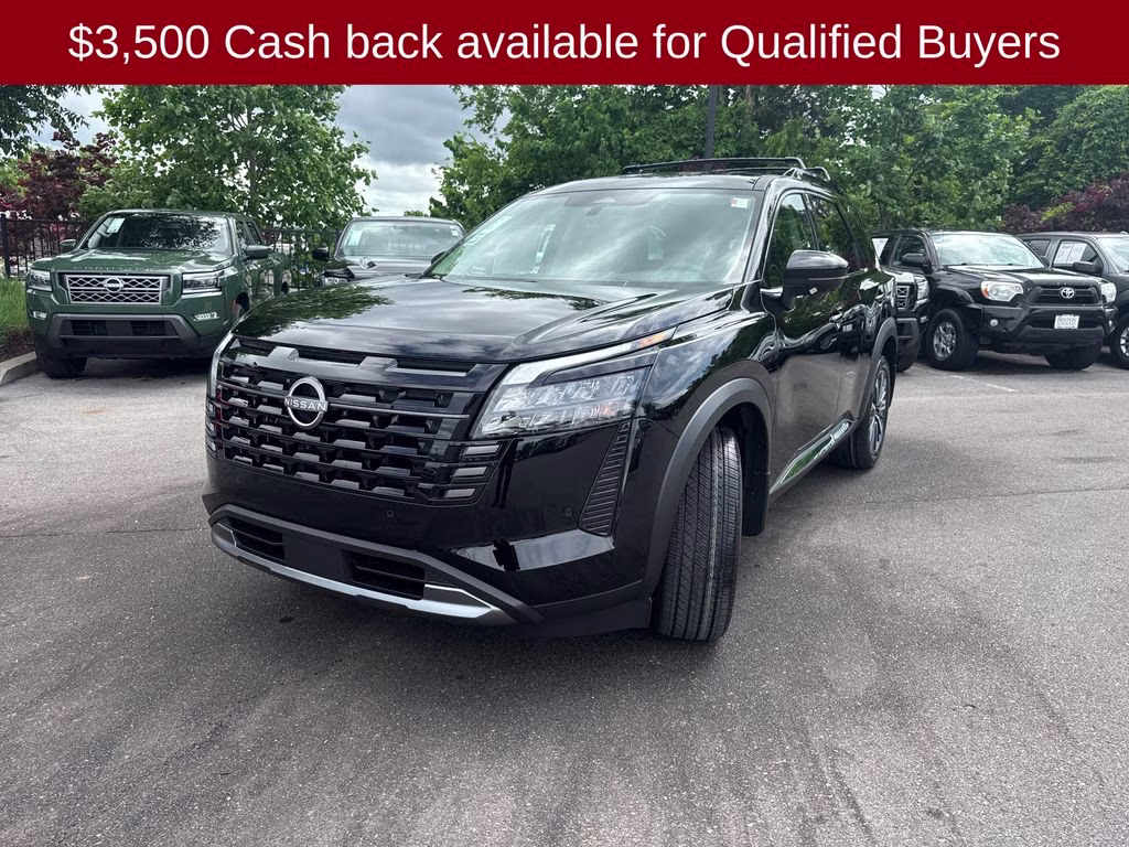 2026 Super Black Nissan Pathfinder Platinum 4X4 SUV