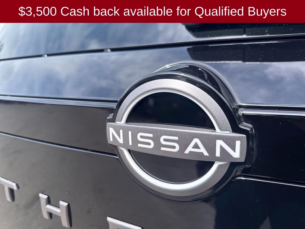 2026 Super Black Nissan Pathfinder Platinum 4X4 SUV