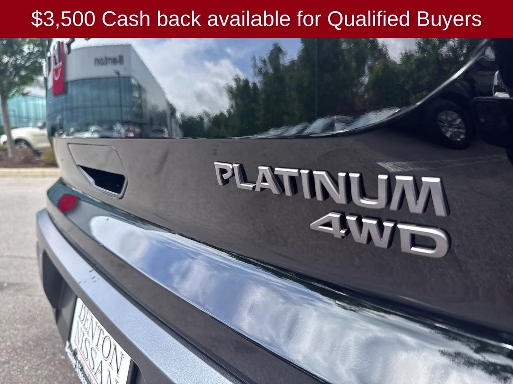 2026 Super Black Nissan Pathfinder Platinum 4X4 SUV