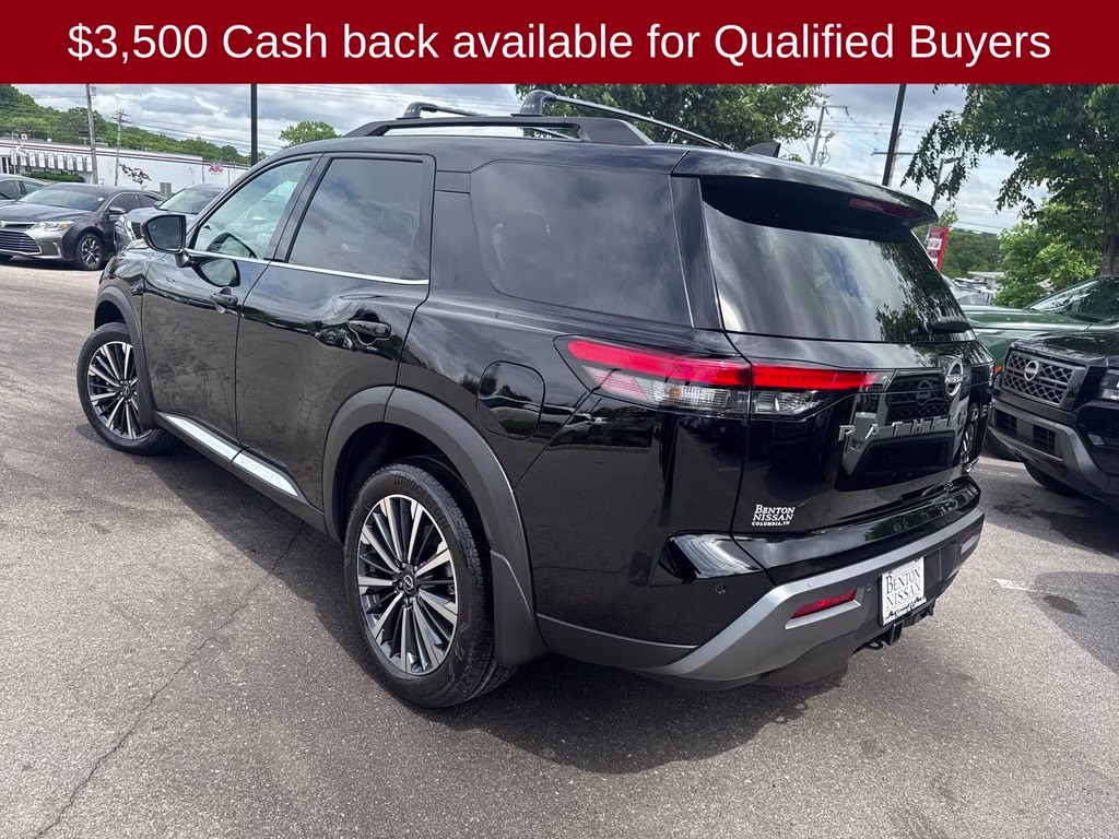 2026 Super Black Nissan Pathfinder Platinum 4X4 SUV