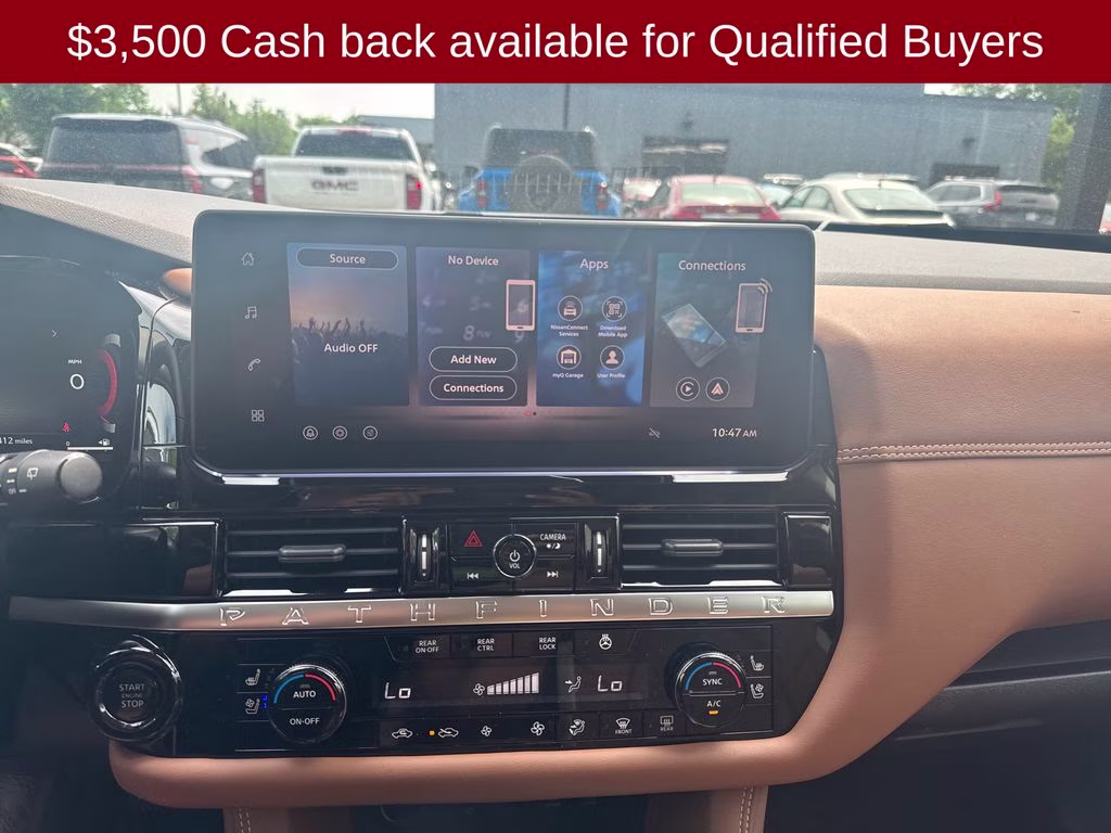 2026 Boulder Gray Pearl Nissan Pathfinder Platinum 4X4 SUV