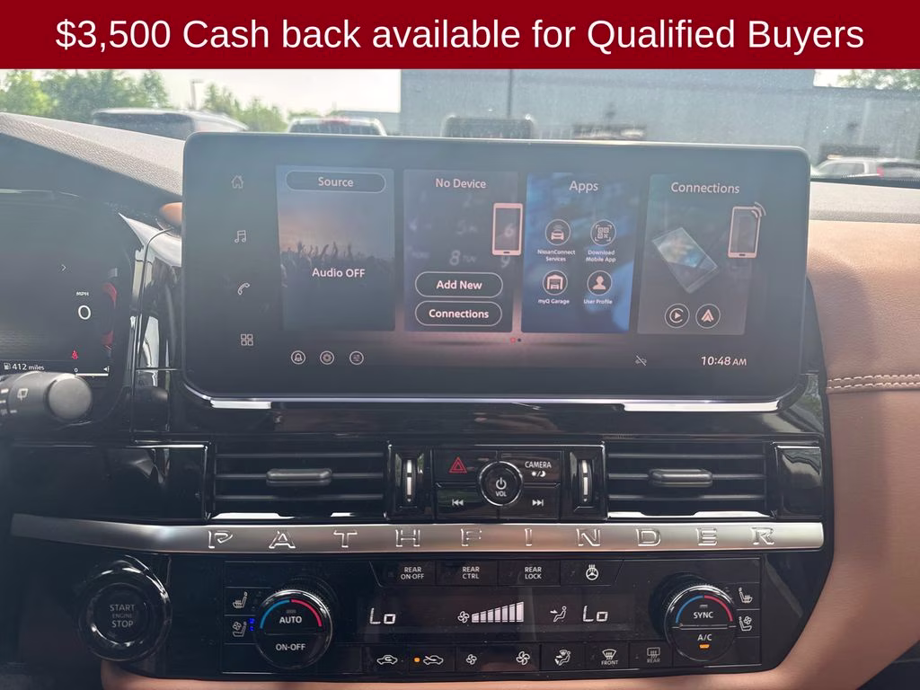 2026 Boulder Gray Pearl Nissan Pathfinder Platinum 4X4 SUV