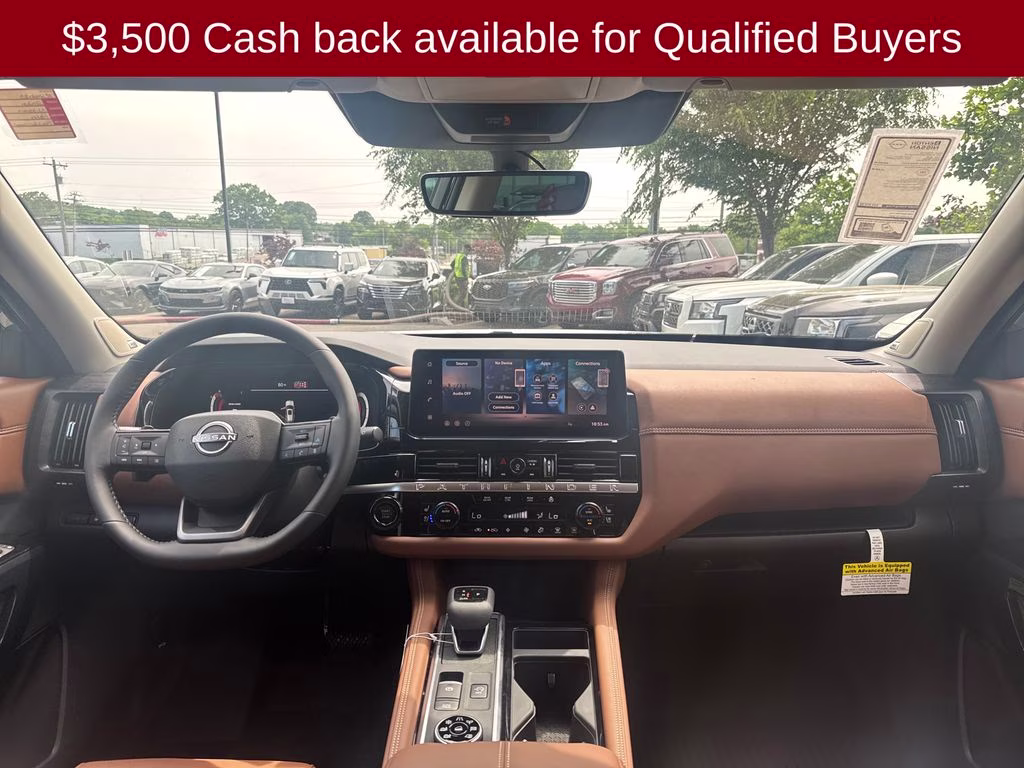 2026 Boulder Gray Pearl Nissan Pathfinder Platinum 4X4 SUV