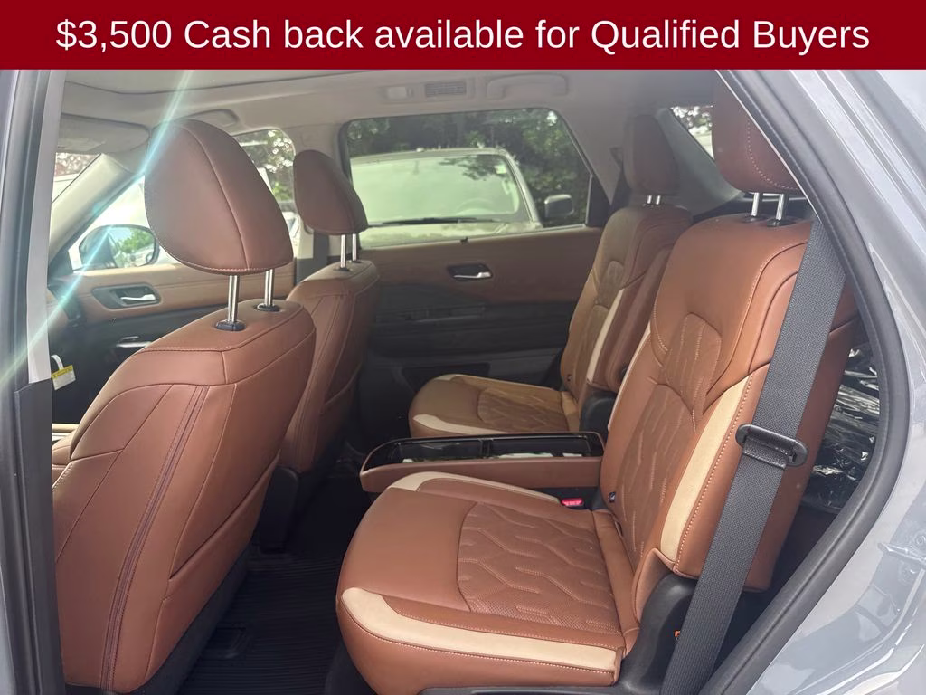 2026 Boulder Gray Pearl Nissan Pathfinder Platinum 4X4 SUV
