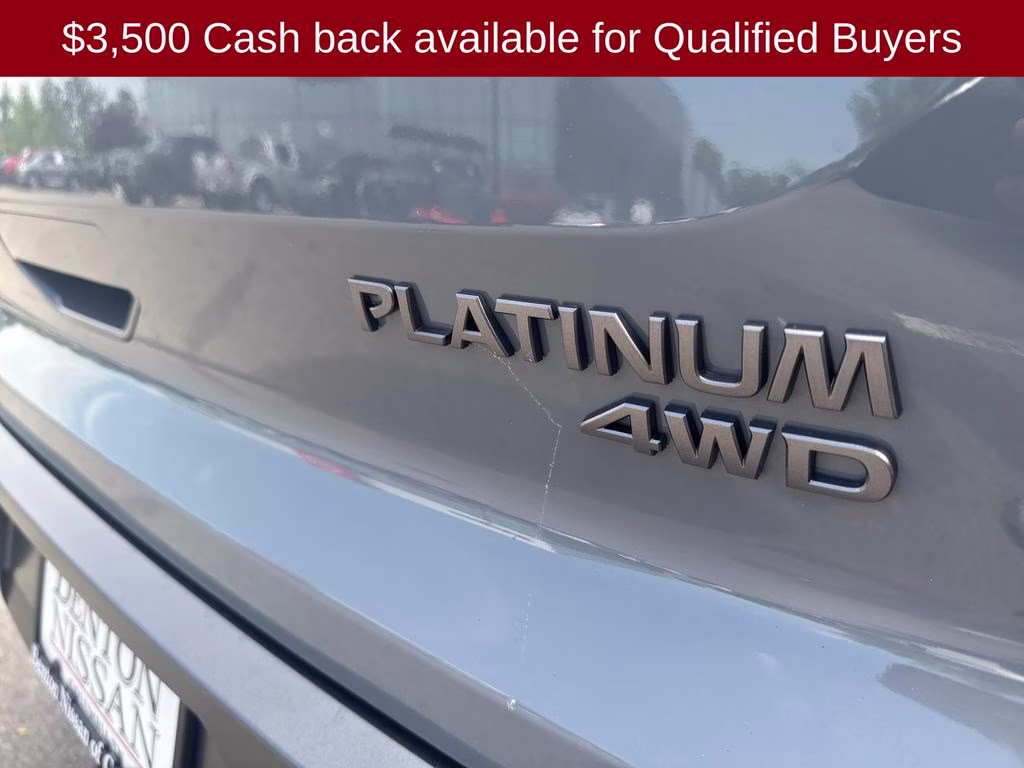 2026 Boulder Gray Pearl Nissan Pathfinder Platinum 4X4 SUV