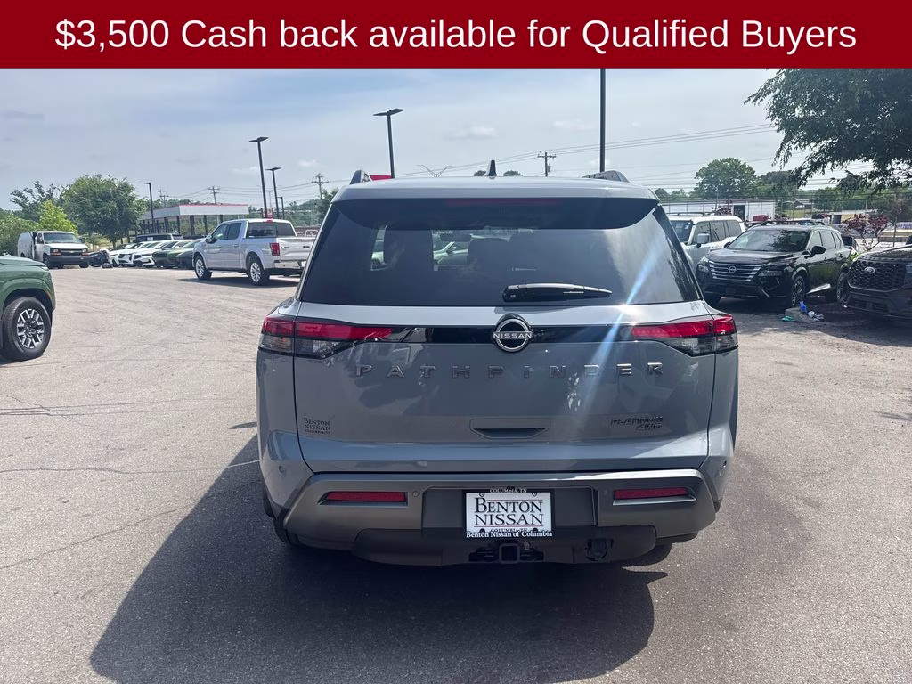 2026 Boulder Gray Pearl Nissan Pathfinder Platinum 4X4 SUV