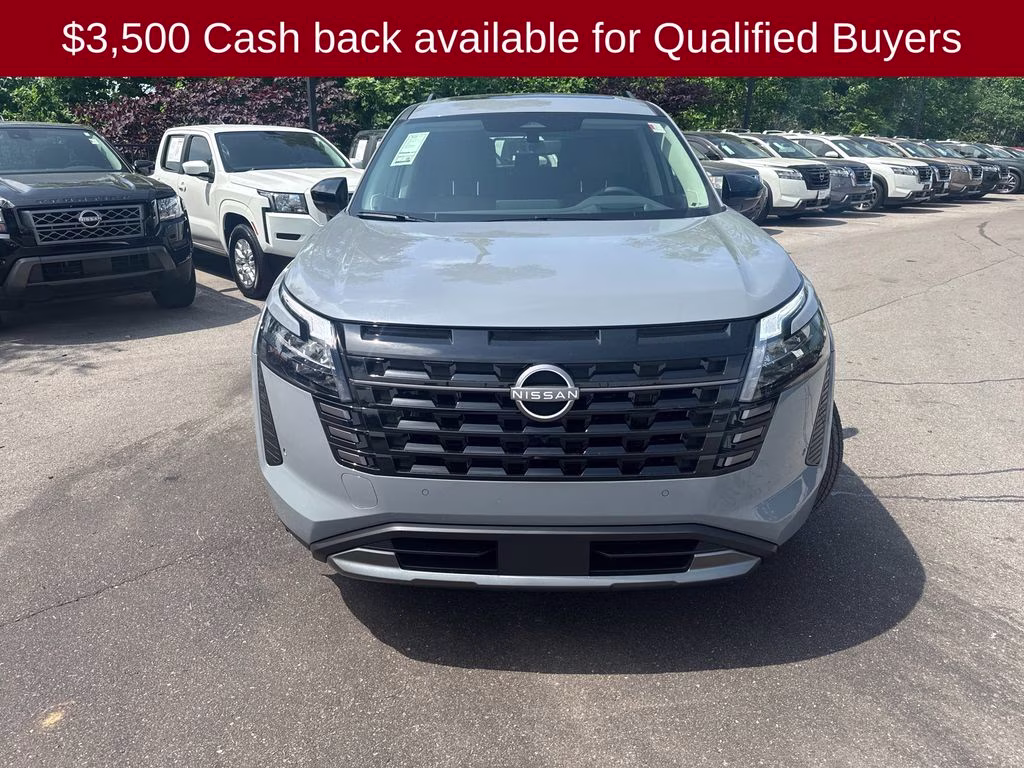 2026 Boulder Gray Pearl Nissan Pathfinder Platinum 4X4 SUV