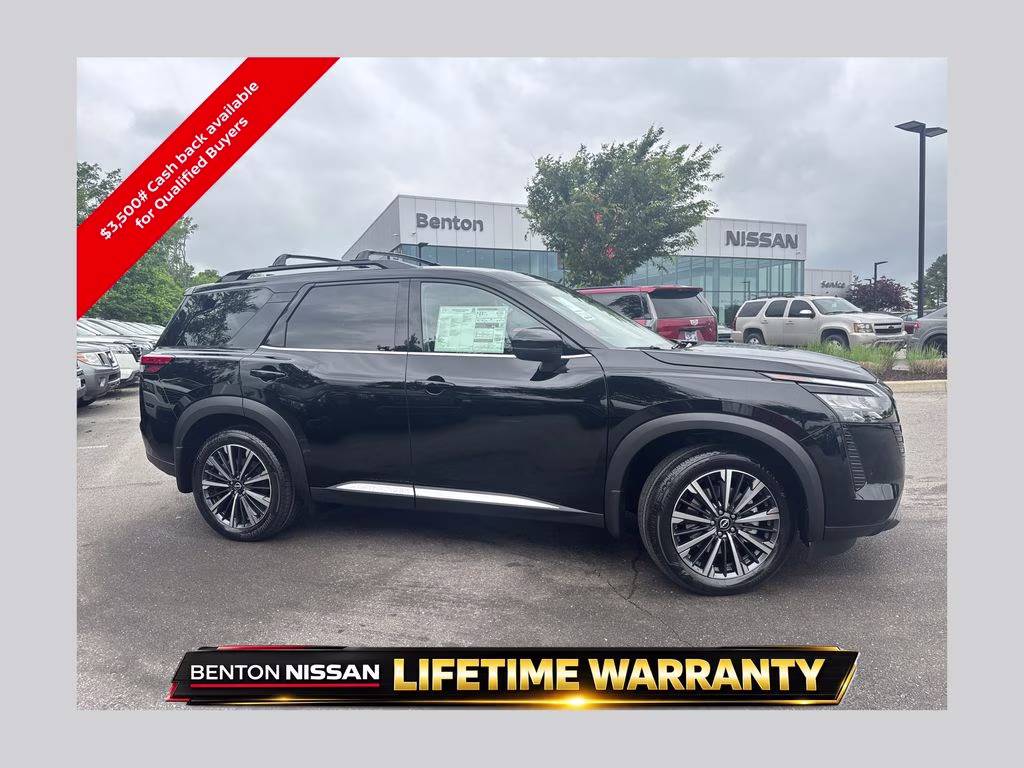 2026 Super Black Nissan Pathfinder Platinum FWD SUV