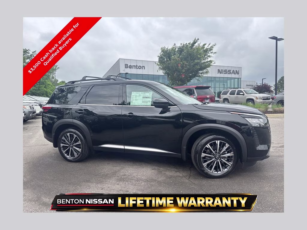 2026 Super Black Nissan Pathfinder Platinum FWD SUV