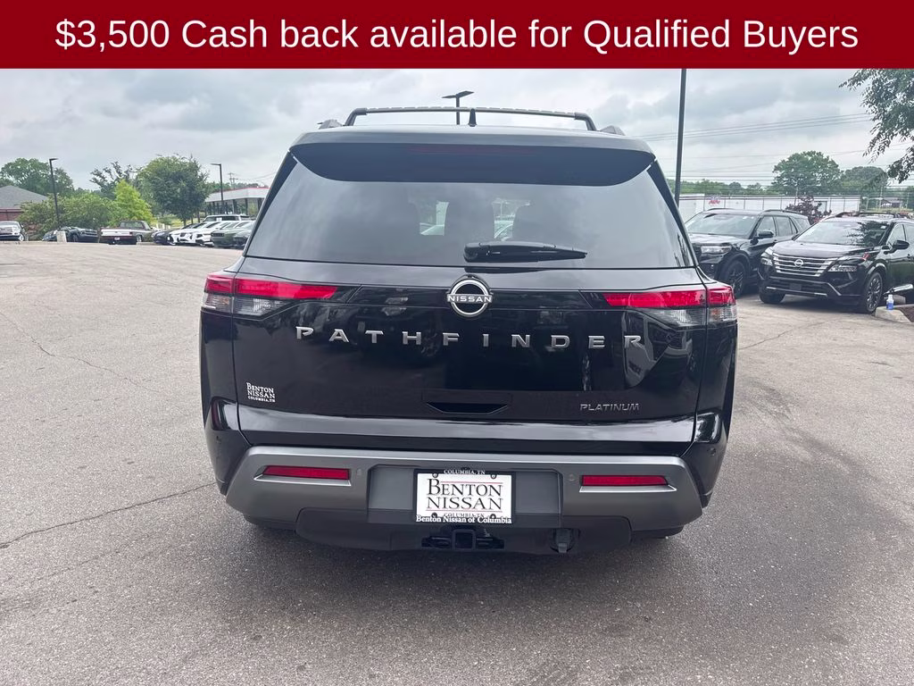 2026 Super Black Nissan Pathfinder Platinum FWD SUV