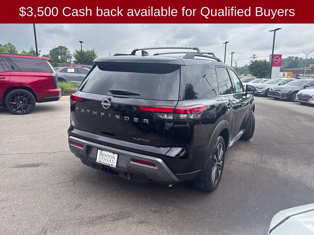 2026 Super Black Nissan Pathfinder Platinum FWD SUV