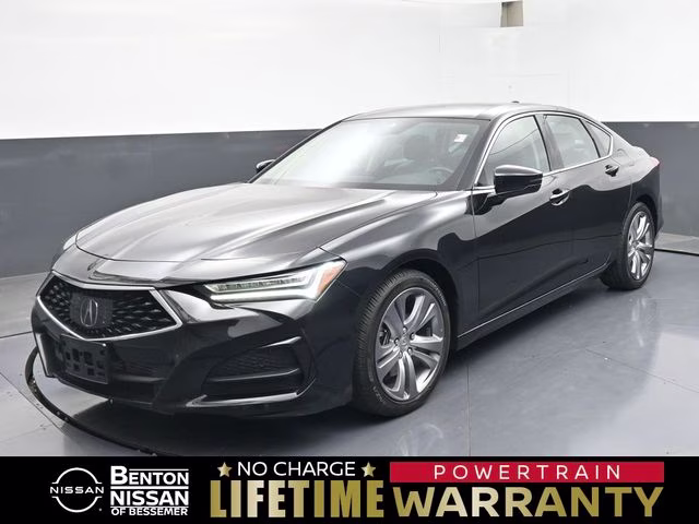 2022 Black Acura TLX Technology Package FWD Sedan