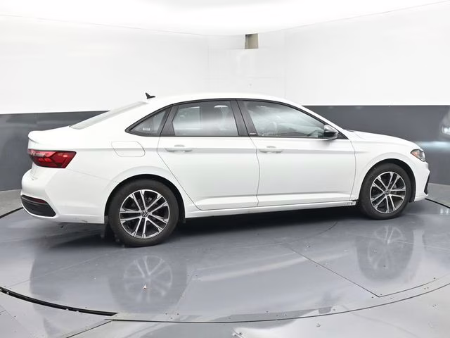 2025 White Volkswagen Jetta 1.5T Sport FWD Sedan