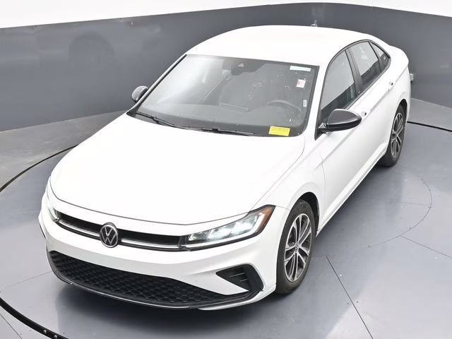 2025 White Volkswagen Jetta 1.5T Sport FWD Sedan