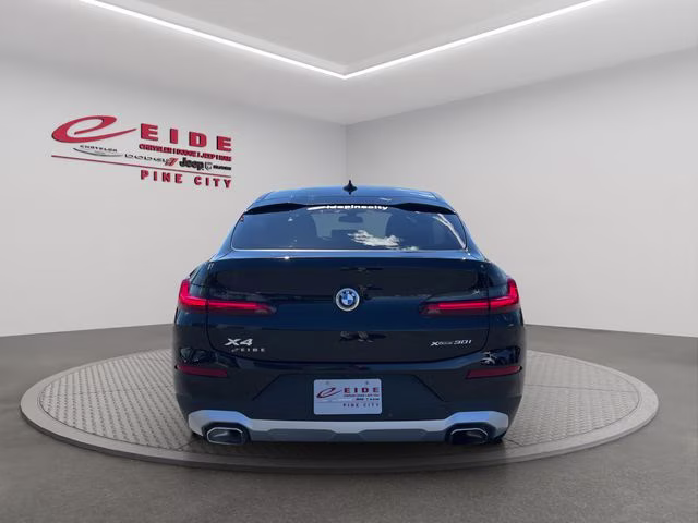 2025 Jet Black BMW X4 xDrive30i AWD SUV
