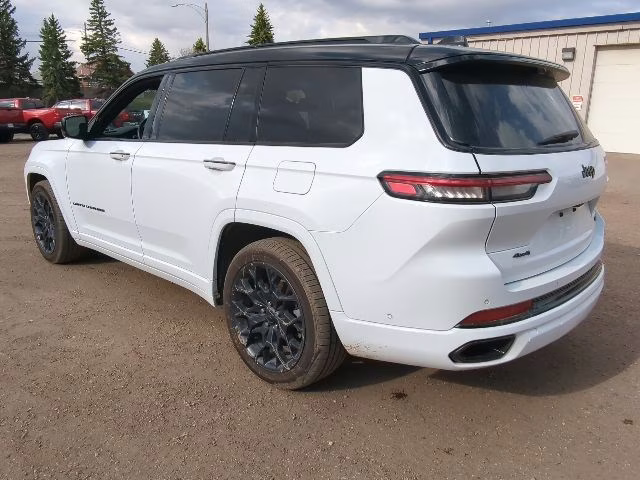 2023 Bright White Clearcoat Jeep Grand Cherokee L Summit 4X4 SUV