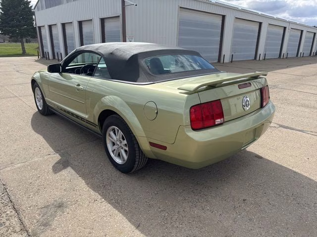 2006 Light Green Ford Mustang V6 RWD Convertible