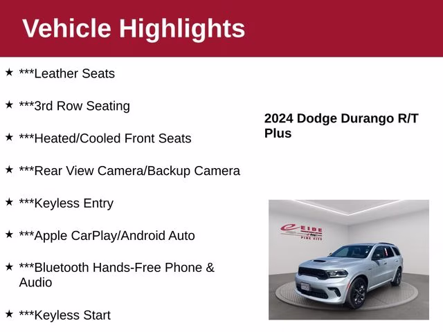 2024 Triple Nickel Dodge Durango R/T Plus AWD SUV