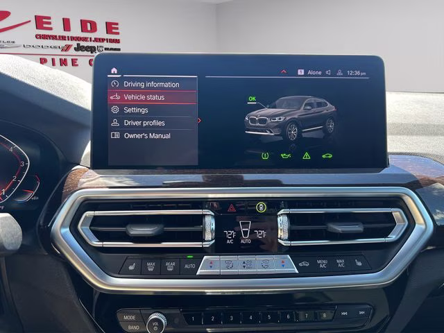 2025 Jet Black BMW X4 xDrive30i AWD SUV