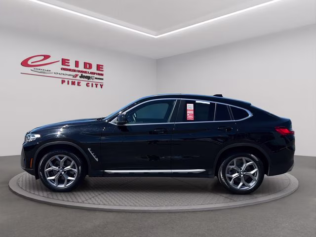2025 Jet Black BMW X4 xDrive30i AWD SUV