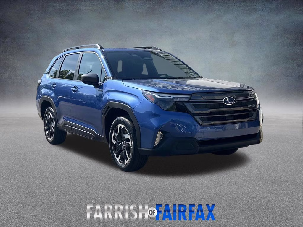 2026 Daybreak Blue Pearl Subaru Forester Premium Hybrid AWD SUV