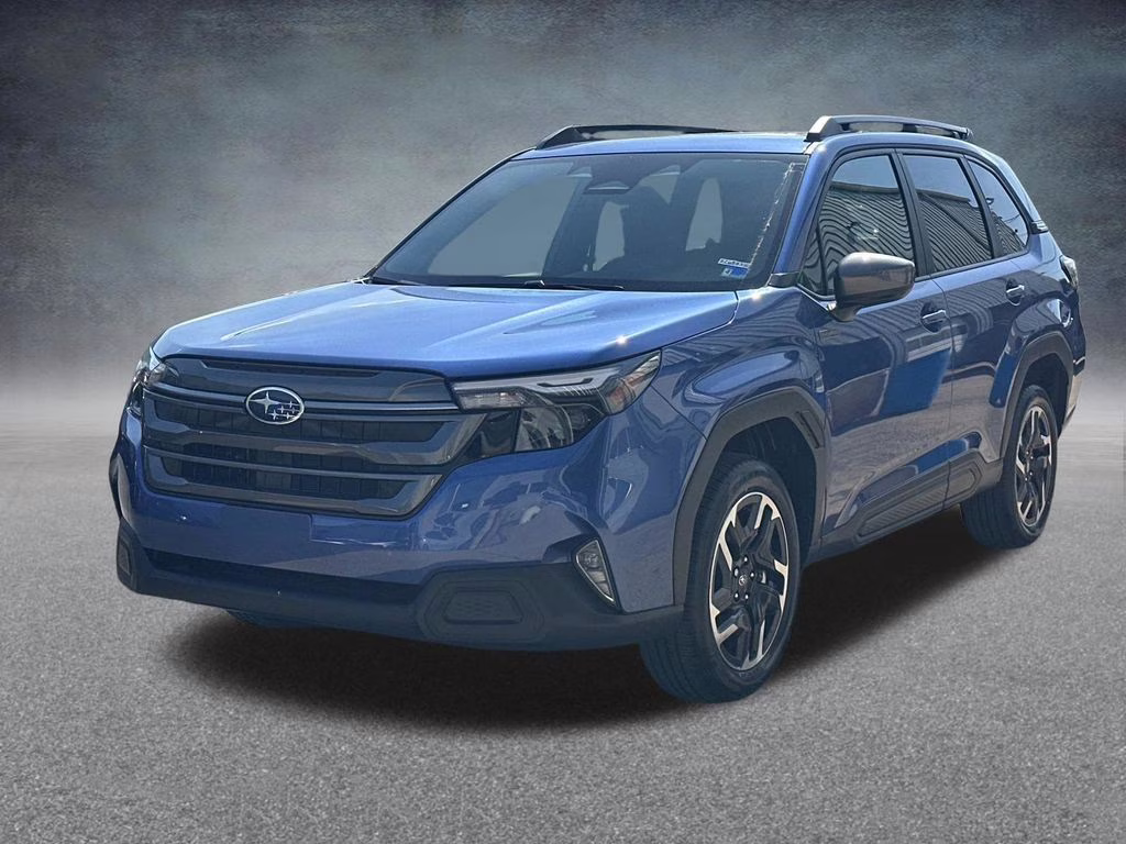 2026 Daybreak Blue Pearl Subaru Forester Premium Hybrid AWD SUV