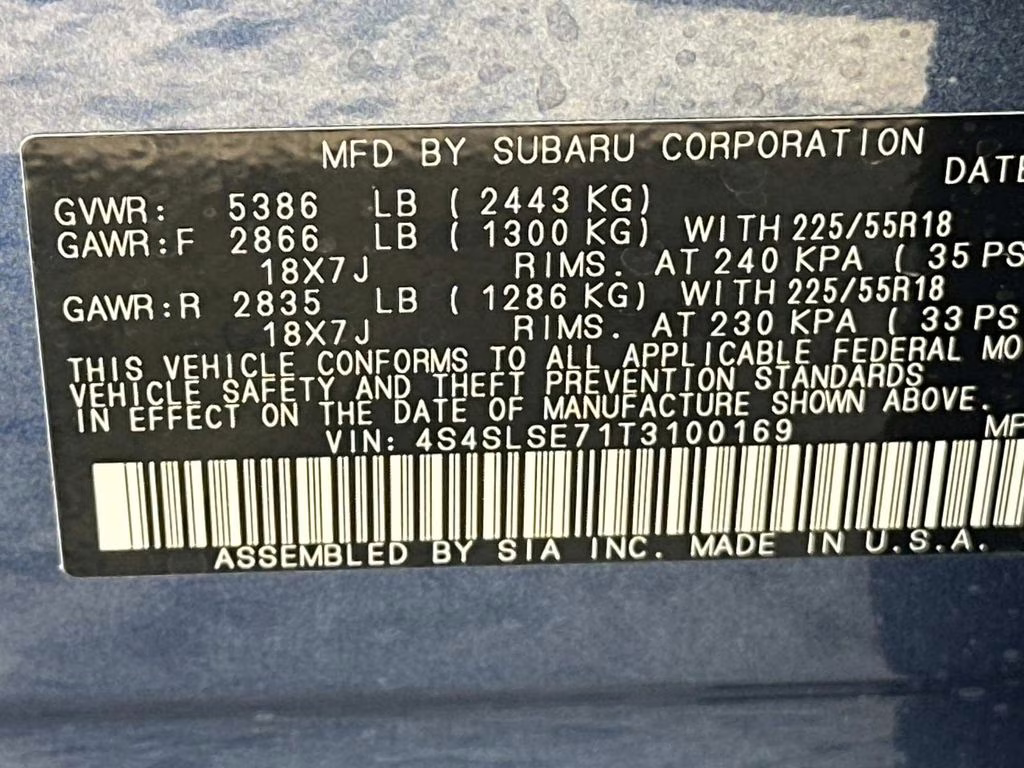 2026 Daybreak Blue Pearl Subaru Forester Premium Hybrid AWD SUV
