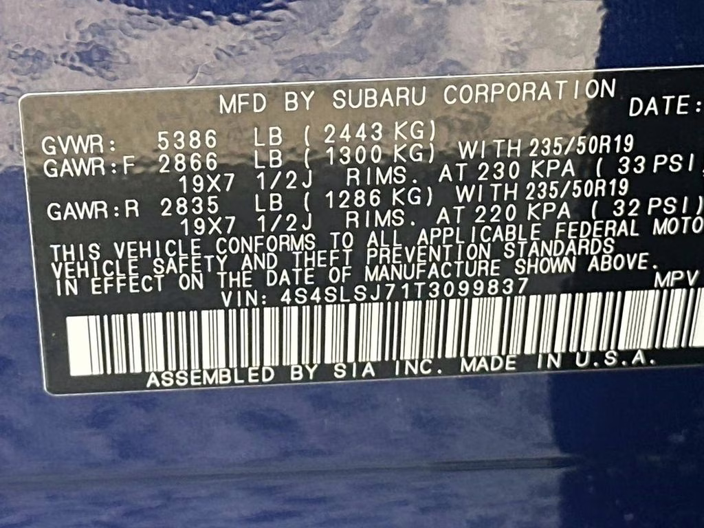 2026 Sapphire Blue Pearl Subaru Forester Sport Hybrid AWD SUV
