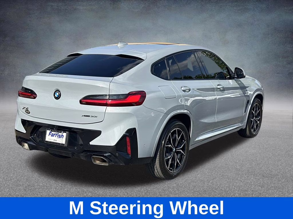 2022 Brooklyn Gray Metallic BMW X4 xDrive30i AWD SUV