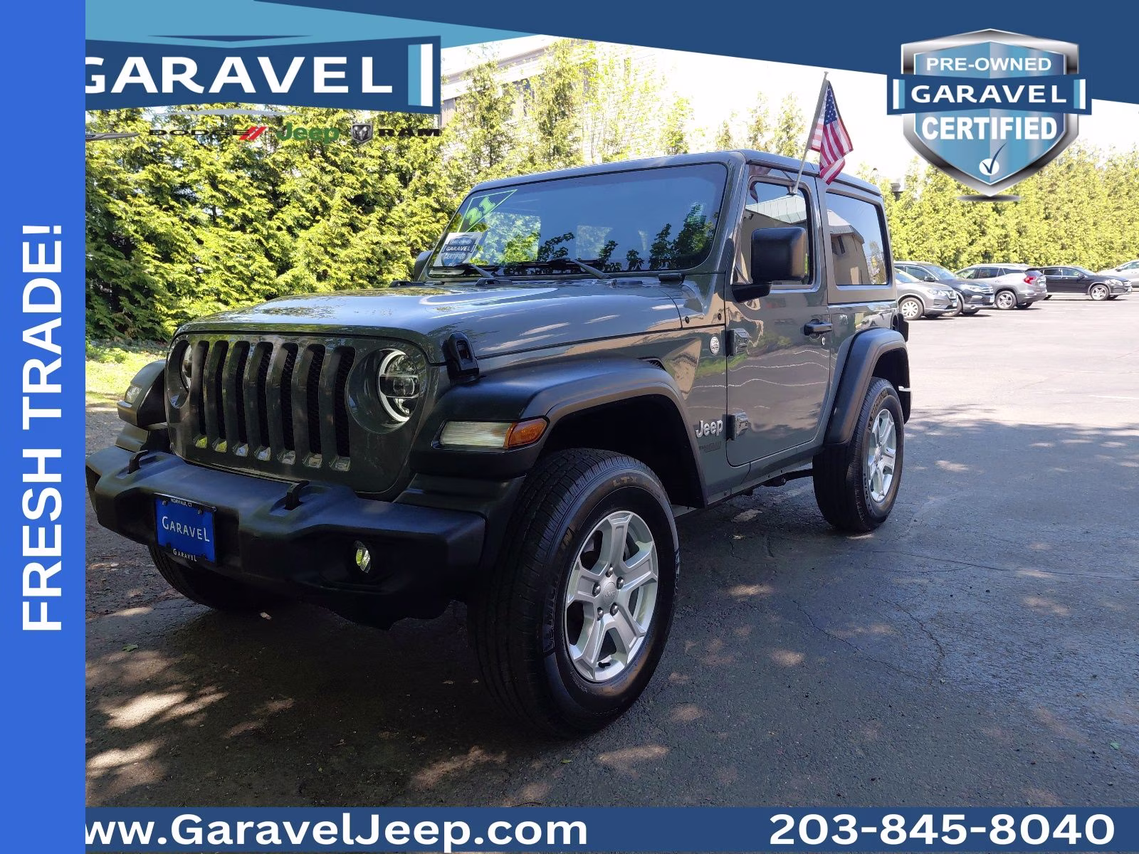 2021 Sting-Gray Clearcoat Jeep Wrangler Sport S 4X4 SUV
